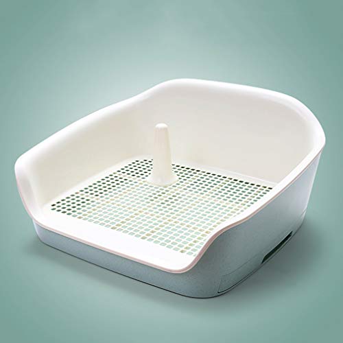 Pet Töpfchen Hundetoilette mit Netzpolsterhalter und Zaun - 2-lagiges System für einfache Reinigung und Training Pet Töpfchen Hundetoilette mit Netzpolsterhalter und Zaun - 2-lagiges System für einfache Reinigung und Training von Generisch
