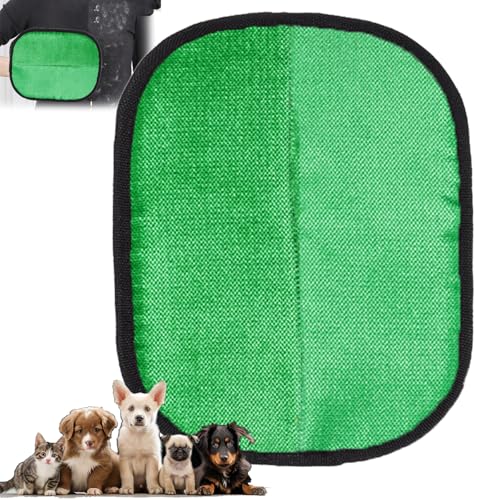 Petlova Handschuh, Rhino Ben Tierhaarentferner, Tierhaarentfernungshandschuh, Elektrostatischer Tierhaarentferner Handschuh für Couch, Möbel, Teppich, Autositz (Grün) von Generisch