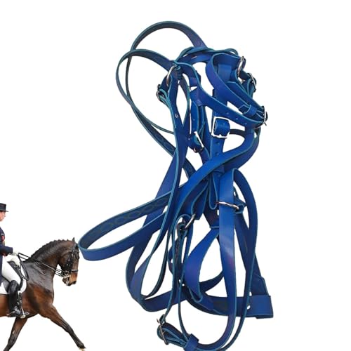 Pferdehalter -Strapazierfähiges, verstellbares Halfter mit - und Halsverschluss | Farbenfrohes, bequemes, universell gepolstertes Nylon-Pferdehalfter für die Pferdepflege im Reittraining Pferdehalter -Strapazierfähiges, verstellbares Halfter mit - und Halsverschluss | Farbenfrohes, bequemes, universell gepolstertes Nylon-Pferdehalfter für die Pferdepflege im Reittraining von Generisch