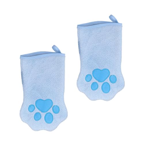 Pflegehandschuhe für Haustiere, Shampoo-Pinsel für Hunde, doppelseitiges Haustierpflegezubehör, 2 x Pflegehandschuhe für Hunde, schnell trocknend Pflegehandschuhe für Haustiere, Shampoo-Pinsel für Hunde, doppelseitiges Haustierpflegezubehör, 2 x Pflegehandschuhe für Hunde, schnell trocknend von Generisch