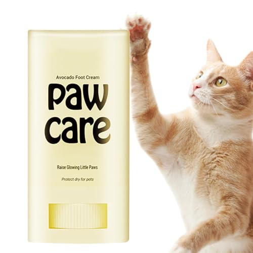 Pfotenbalsam, Pfotenbalsam für Katzen - 15g Avocado Hundepfotenwachs,Pets Nasencremebutter, Pfotenpolsterlotion – natürlicher Hundepfotenschutzbalsam schützt und heilt trockene, rissige Pfoten Pfotenbalsam, Pfotenbalsam für Katzen - 15g Avocado Hundepfotenwachs,Pets Nasencremebutter, Pfotenpolsterlotion – natürlicher Hundepfotenschutzbalsam schützt und heilt trockene, rissige Pfoten von Generisch