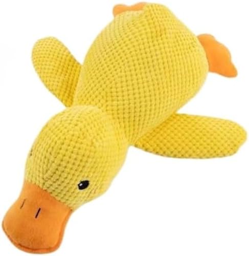 Anti Stress Ente Hund, Beruhigendes Hundespielzeug in Form Einer Ente, Plüsch Soundspielzeug,Hunde Plüsch Kauspielzeug, Plüsch Quietsch Interaktiv Anti Anti Stress Ente Hund, Beruhigendes Hundespielzeug in Form Einer Ente, Plüsch Soundspielzeug,Hunde Plüsch Kauspielzeug, Plüsch Quietsch Interaktiv Anti von Generisch