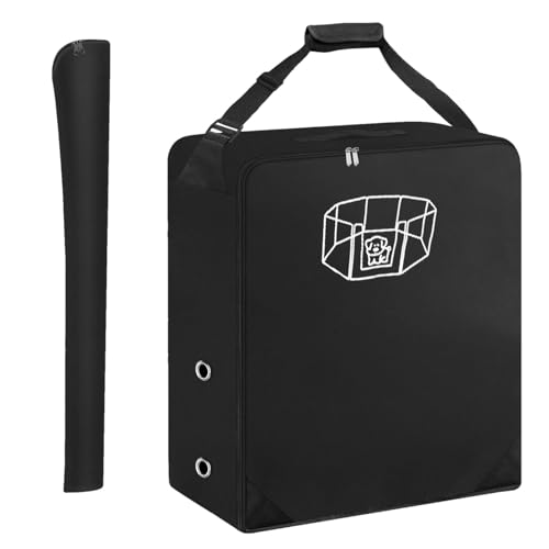 Portable Dog Fence | Dog Fence Bag | Dog Playpen Carrier, Portable Playpen Bag Dog Fence Travel Dog Travel Bag Wide Shoulder Strap Playpen Carrier Bag Dog Gear Storage Portable Dog Playpen Portable Dog Fence | Dog Fence Bag | Dog Playpen Carrier, Portable Playpen Bag Dog Fence Travel Dog Travel Bag Wide Shoulder Strap Playpen Carrier Bag Dog Gear Storage Portable Dog Playpen von Generisch