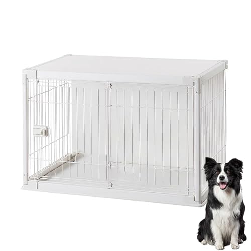 Prime Paws Dekorative Hundekäfig aus Holz, TV-Ständer, 2-in-1-Möbel-Stil, Innenkäfig für kleine und mittelgroße Hunde, moderner Innenmöbel-Stil, Haustierkiste Prime Paws Dekorative Hundekäfig aus Holz, TV-Ständer, 2-in-1-Möbel-Stil, Innenkäfig für kleine und mittelgroße Hunde, moderner Innenmöbel-Stil, Haustierkiste von Generisch