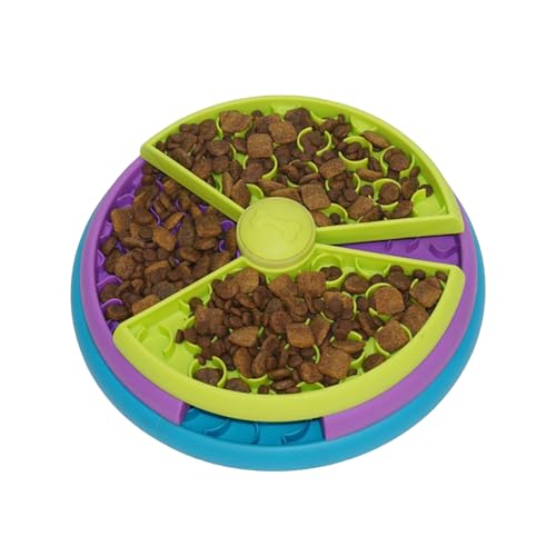 Puzzle Feeder Hund, Haustier-Puzzle-Futterspender, Schlingnapf Hunde Interaktives Intelligenzspielzeug Für Hunde, Nicht-Schlupf-Labyrinth-Behandlungsspender, Slow Feeder Gegen Schlingen & Blähungen von Generisch