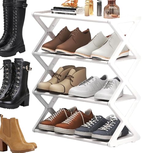 -Raumsparende Tierschuh Rack | Stehend Schuhe racck | Schuhe Organizer für Einstände, Schränke, Schlafzimmer und ordentliche Schuhspeicher in zu Hause oder im Büro -Raumsparende Tierschuh Rack | Stehend Schuhe racck | Schuhe Organizer für Einstände, Schränke, Schlafzimmer und ordentliche Schuhspeicher in zu Hause oder im Büro von Generisch
