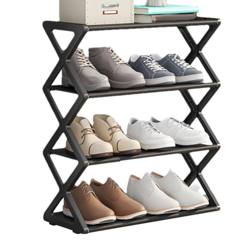 -Raumsparende Tierschuh Rack | Stehend Schuhe racck | Schuhe Organizer für Einstände, Schränke, Schlafzimmer und ordentliche Schuhspeicher in zu Hause oder im Büro -Raumsparende Tierschuh Rack | Stehend Schuhe racck | Schuhe Organizer für Einstände, Schränke, Schlafzimmer und ordentliche Schuhspeicher in zu Hause oder im Büro von Generisch