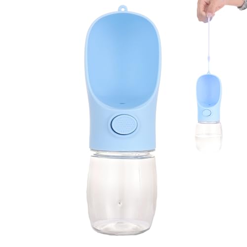 Reisewasserschale für Hunde - kompakter Hundefutter für Wandern und Reisen | Handheld Pet Hydratation Flasche, einfache Tragewasserfutter, Haustier -Trinkbecher für Welpen, mittlere und große Hunde von Generisch