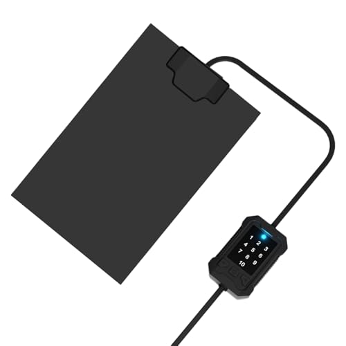 Reptile Heat Pad - 14W Terrarium Heizmatte Mit 10 Gängen | Untertank Temperatur einstellbare Heizung, Winter Wärmeschutz für Schildkröte, Gecko, Amphibien, Schlange, Spinne und Reptilien von Generisch