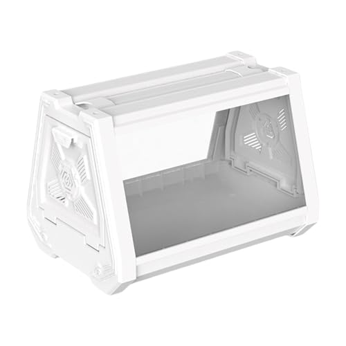 Reptile Terrarium, Bearded Dragon Cage, Expands Viewing Field Hermit Crab Enclosure Multifunctional Trapezoidal Habitat for Scorpions, 10.63x7.48x7.48 Inches von Generisch