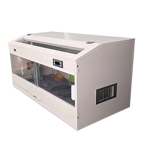 Reptilien-Acrylhaus für Eidechse, Schildkröte, Schlange – PVC-Transportbox für Katzen Hunde – Haustierkäfig Lebensraum ideal für Transport und Unterbringung Reptilien-Acrylhaus für Eidechse, Schildkröte, Schlange – PVC-Transportbox für Katzen Hunde – Haustierkäfig Lebensraum ideal für Transport und Unterbringung von Generisch
