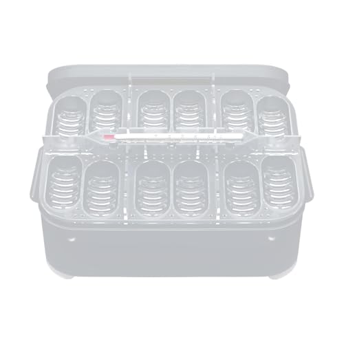 Reptilien-Eier-Inkubator – 12 Gitter für Reptilieneier | Schlangenschildkröte, , Zuchtbox, Amphibien, Inkubator-Werkzeug für Terrarium, langlebige Schlüpfschale für Haustiere Reptilien-Eier-Inkubator – 12 Gitter für Reptilieneier | Schlangenschildkröte, , Zuchtbox, Amphibien, Inkubator-Werkzeug für Terrarium, langlebige Schlüpfschale für Haustiere von Generisch