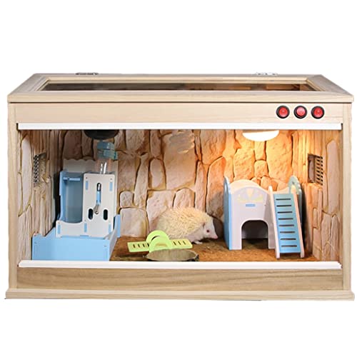 Reptilien-Terrarium, Eidechsengehege, Kleintierhaus, Lebensraum für Zuhause, großes Sichtfeld zum Beobachten von Haustieren Reptilien-Terrarium, Eidechsengehege, Kleintierhaus, Lebensraum für Zuhause, großes Sichtfeld zum Beobachten von Haustieren von Generisch