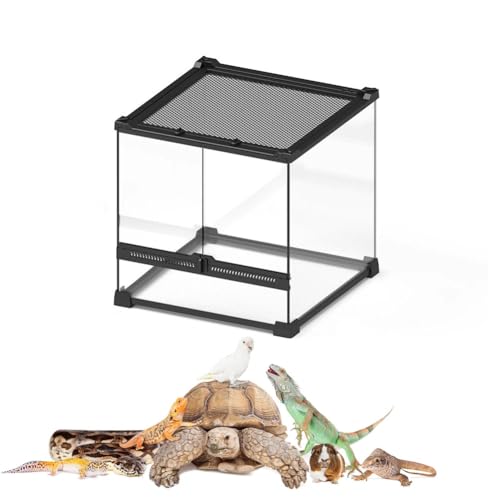 Reptilien-Terrarium für Bartagamen, Kugelpythons, Leopardengeckos, Frösche, Einsiedlerkrebse, Eidechsen, Isopoden, Vogelspinnen und Schildkröten – ideales Zucht- und Lebensraumgehege Reptilien-Terrarium für Bartagamen, Kugelpythons, Leopardengeckos, Frösche, Einsiedlerkrebse, Eidechsen, Isopoden, Vogelspinnen und Schildkröten – ideales Zucht- und Lebensraumgehege von Generisch