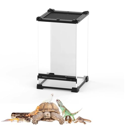 Reptilien-Terrarium für Bartagamen, Kugelpythons, Leopardengeckos, Frösche, Einsiedlerkrebse, Eidechsen, Isopoden, Vogelspinnen und Schildkröten – ideales Zucht- und Lebensraumgehege Reptilien-Terrarium für Bartagamen, Kugelpythons, Leopardengeckos, Frösche, Einsiedlerkrebse, Eidechsen, Isopoden, Vogelspinnen und Schildkröten – ideales Zucht- und Lebensraumgehege von Generisch