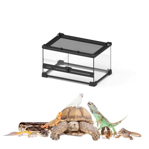 Reptilien-Terrarium für Bartagamen, Kugelpythons, Leopardengeckos, Frösche, Einsiedlerkrebse, Eidechsen, Isopoden, Vogelspinnen und Schildkröten – ideales Zucht- und Lebensraumgehege Reptilien-Terrarium für Bartagamen, Kugelpythons, Leopardengeckos, Frösche, Einsiedlerkrebse, Eidechsen, Isopoden, Vogelspinnen und Schildkröten – ideales Zucht- und Lebensraumgehege von Generisch