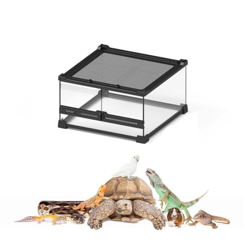 Reptilien-Terrarium für Bartagamen, Kugelpythons, Leopardengeckos, Frösche, Einsiedlerkrebse, Eidechsen, Isopoden, Vogelspinnen und Schildkröten – ideales Zucht- und Lebensraumgehege Reptilien-Terrarium für Bartagamen, Kugelpythons, Leopardengeckos, Frösche, Einsiedlerkrebse, Eidechsen, Isopoden, Vogelspinnen und Schildkröten – ideales Zucht- und Lebensraumgehege von Generisch