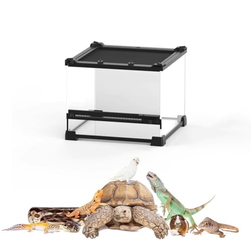 Reptilien-Terrarium für Bartagamen, Kugelpythons, Leopardengeckos, Frösche, Einsiedlerkrebse, Eidechsen, Isopoden, Vogelspinnen und Schildkröten – ideales Zucht- und Lebensraumgehege Reptilien-Terrarium für Bartagamen, Kugelpythons, Leopardengeckos, Frösche, Einsiedlerkrebse, Eidechsen, Isopoden, Vogelspinnen und Schildkröten – ideales Zucht- und Lebensraumgehege von Generisch
