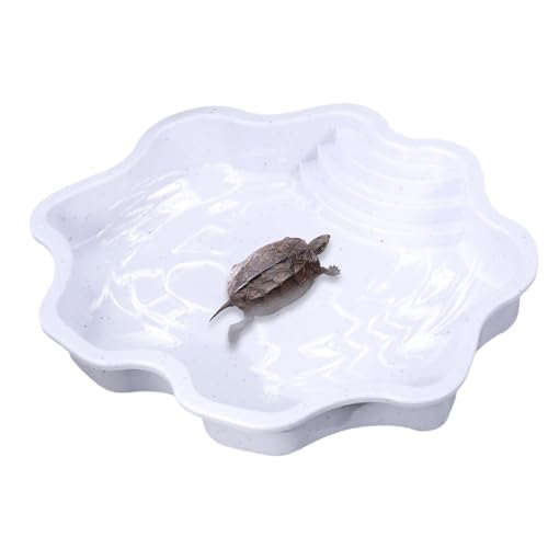 Reptilien-Wassernapf, Schildkröten-Futternapf - Futternapf Mit Großem Fassungsvermögen Für Schildkröten,Schildkröten-Futter- Und- Wassernapf, Reptilienwanne Für Geckos, Schildkröten von Generisch