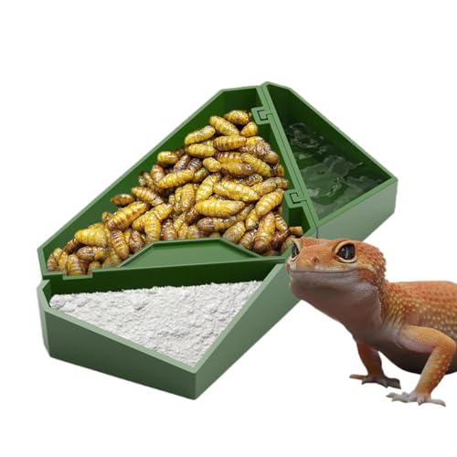 Reptilienfuttergericht, Turtle Feeder - Multifunktional abnehmbare Echsenfuttergericht - Tragbare Reptilien -Feeder -Wasserplatte, Trinkzubehör für Kleintiere für Heimgeschäft Reptilienfuttergericht, Turtle Feeder - Multifunktional abnehmbare Echsenfuttergericht - Tragbare Reptilien -Feeder -Wasserplatte, Trinkzubehör für Kleintiere für Heimgeschäft von Generisch