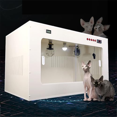 Reptilienkäfig Vivarium mit intelligenter konstanter Temperatur Heizung, Heizlampe, 3D-Zirkulationssystem für Eidechsen, Geckos, Schildkröten, Pythons von Generisch