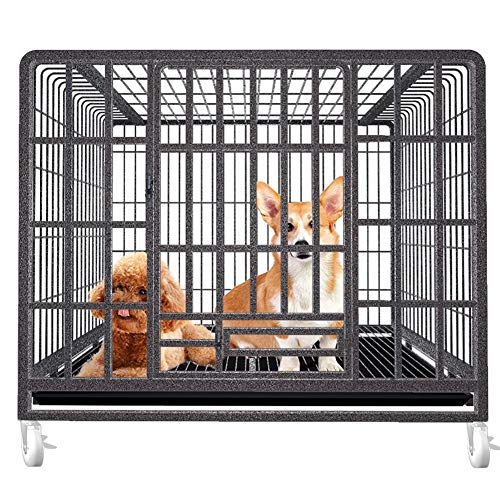 Robuste Hundebox aus Metall für große und kleine Hunde – Sky Lite Design Käfig für Teddy, Golden Retriever, Cocker Spaniel – Anti-Flucht & geräumige Haustierhütte Robuste Hundebox aus Metall für große und kleine Hunde – Sky Lite Design Käfig für Teddy, Golden Retriever, Cocker Spaniel – Anti-Flucht & geräumige Haustierhütte von Generisch