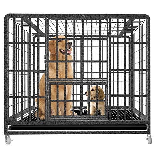 Robuste Hundebox aus Metall für große und kleine Hunde – Sky Lite Design Käfig für Teddy, Golden Retriever, Cocker Spaniel – Anti-Flucht & geräumige Haustierhütte Robuste Hundebox aus Metall für große und kleine Hunde – Sky Lite Design Käfig für Teddy, Golden Retriever, Cocker Spaniel – Anti-Flucht & geräumige Haustierhütte von Generisch