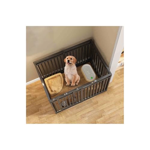 Robuster, faltbarer Hundelaufstall, 9-Panel-Haustiergehege für drinnen und draußen, ideal für Welpen und Hunde Robuster, faltbarer Hundelaufstall, 9-Panel-Haustiergehege für drinnen und draußen, ideal für Welpen und Hunde von Generisch