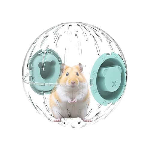 Run-Age-Training Ball für Haustier, Hamster-Übung Ball | Stressabbau sicherer Hamsterball - Atmungsaktives Training Rad geräumtes Weltraumdesign für Haustier -Rennmäuse von Generisch