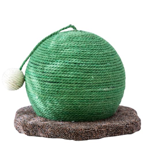 Runder Katzenturm mit Sisalball, multifunktionales Katzenmöbel für Kätzchen und Katzen, 19,8 cm, gemütliches Design, schützt die Pfoten, idealer Katzenbaum zum Spielen und Ausruhen von Generisch
