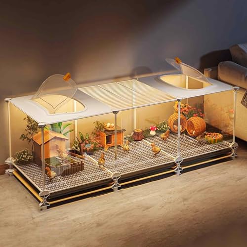 Rutin Hühnerzuchtbox transparent mit verschlüsselten Fußpolstern Tablett Design 8 Sets ideal für Stall Wachteln Frettchen Chinchilla und Meerschweinchenkäfig Rutin Hühnerzuchtbox transparent mit verschlüsselten Fußpolstern Tablett Design 8 Sets ideal für Stall Wachteln Frettchen Chinchilla und Meerschweinchenkäfig von Generisch