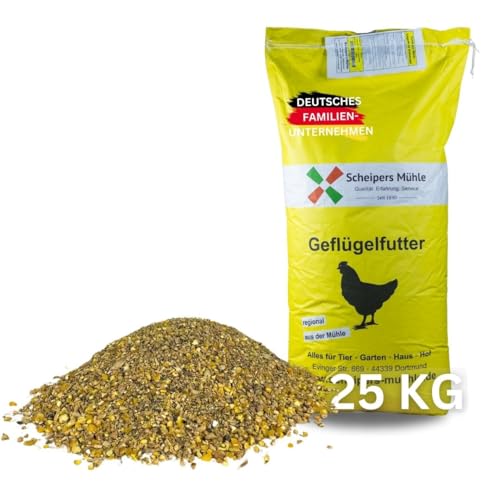 Scheipers Mühle Universal Legemehl 25 kg – hochwertiges Hühnerfutter für Legehennen – für optimale Legeleistung – Premium-Futter für Hühner von Generisch