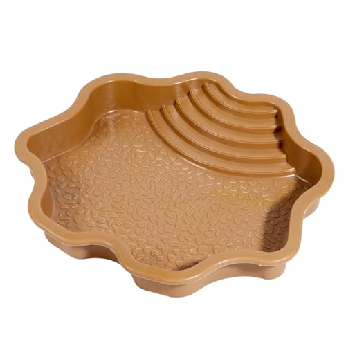 Schildkröte Fütterungsschale - Große Reptilienbadewanne Mit Rampe | Tortoise Feeder Bowl Für Eidechsen | Schildkröten -Fütterungsschale Für Lebensraumpflege | Ideal Für Kleine Geckos, Schildkröten Und Schildkröte Fütterungsschale - Große Reptilienbadewanne Mit Rampe | Tortoise Feeder Bowl Für Eidechsen | Schildkröten -Fütterungsschale Für Lebensraumpflege | Ideal Für Kleine Geckos, Schildkröten Und von Generisch