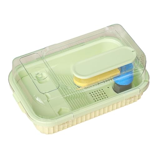 Schildkröten-Aquarium, Terrarien und Aquarien mit multifunktionalen Bereichen für Schildkröten-Lebensraum und Schildkröten-Starter-Kit – ideal für Krabben, kleine Reptilien und Krebse Schildkröten-Aquarium, Terrarien und Aquarien mit multifunktionalen Bereichen für Schildkröten-Lebensraum und Schildkröten-Starter-Kit – ideal für Krabben, kleine Reptilien und Krebse von Generisch