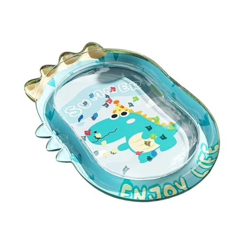 Schreibtisch Spiel für aufblasbares kriechendes Haustier-Sitzkissen Aufblasbares Klopfwasserkissen für Hölzernes Haustier (C, One Size) von Generisch