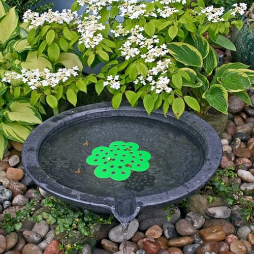 Schwimmende Insel Bewässerungsstation Verwendung für Garten Waterer und Schmetterling Wasserstationen Outdoor-Garten-Dekor Bestäuber Vielseitige Biene Tränke Station Fütterung 5,9 Zoll ﻿ von Generisch