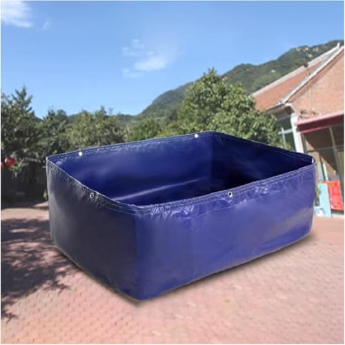 Segeltuch-Fischteich für oberirdische Gärten, Landwirtschaft, Wasserspeicher, 1,5 x 1 x 1 m Segeltuch-Fischteich für oberirdische Gärten, Landwirtschaft, Wasserspeicher, 1,5 x 1 x 1 m von Generisch