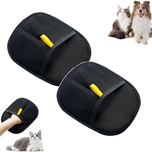 Sellerie-Pflegehandschuhe, doppelseitige Fellpflege-Handschuhe, statische Entfernungshandschuhe, Tierhaare für Hund und Katze, wiederverwendbarer Tierhaarentferner-Handschuh zum Waschen, Enthaaren, Sellerie-Pflegehandschuhe, doppelseitige Fellpflege-Handschuhe, statische Entfernungshandschuhe, Tierhaare für Hund und Katze, wiederverwendbarer Tierhaarentferner-Handschuh zum Waschen, Enthaaren, von Generisch