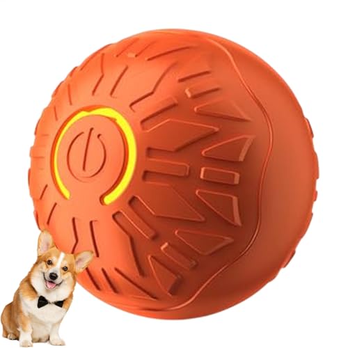 Shaky Ball Spielzeug für Hunde | Haustier Spielzeug Automatischer Hund Vibrierender Ball | Shaking Dog Ball, USB Interaktives Hundespielzeug für Chinesisches Neujahr, Valentinstag, Kinder und Shaky Ball Spielzeug für Hunde | Haustier Spielzeug Automatischer Hund Vibrierender Ball | Shaking Dog Ball, USB Interaktives Hundespielzeug für Chinesisches Neujahr, Valentinstag, Kinder und von Generisch