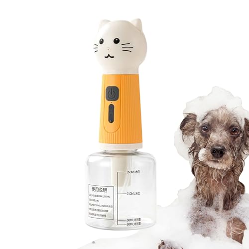 Shampoo Foamer, Electric Dog Shampoo Foamer USB -Ladung, Haustierbad Liefert Automatische Reinigungsschaummaschine Für Tägliche Hausreise Garten Badezimmer Badezimmer Hinterhof Outdoor Deck Waschen Shampoo Foamer, Electric Dog Shampoo Foamer USB -Ladung, Haustierbad Liefert Automatische Reinigungsschaummaschine Für Tägliche Hausreise Garten Badezimmer Badezimmer Hinterhof Outdoor Deck Waschen von Generisch