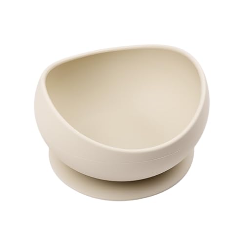 Silicon Cat Bowl - Schüssel geeignet für Schnurrbart mit Saugnapfbecher | Einfach zu reinigende Katzenschüssel | Erhöhte Kanten, um Trockenfutter und Wassertröpfchen zu vermeiden von Generisch