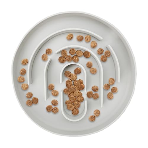 Silikon Katzen Napf - Slow Feeder Katzennapf | Slow Feeder Anti-Schluck | Trockenfutter Langsamer Feeder Katzennapf | Tiere Silikon Futterhalter, Gesunde Ernährung Labyrinth Shaped Dish für Wohnzimmer Silikon Katzen Napf - Slow Feeder Katzennapf | Slow Feeder Anti-Schluck | Trockenfutter Langsamer Feeder Katzennapf | Tiere Silikon Futterhalter, Gesunde Ernährung Labyrinth Shaped Dish für Wohnzimmer von Generisch