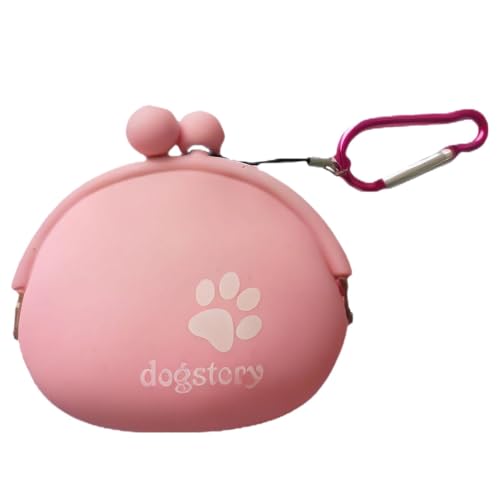 Silikon-Leckerli-Tasche – Hundetrainings-Behälter, Leckerli-Tasche für Welpen, Leckerli-Snack-Tasche mit Clip, Leckerli-Tragetasche für Welpen, Hundetrainingstasche für Haustiere, Welpen von Generisch