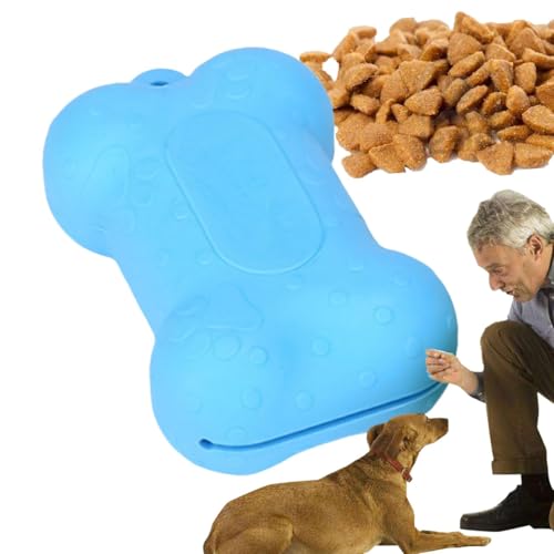 Silikon-Leckerli-Tasche für Hunde, Knochenform, tragbare Leckerli-Tasche, Silikon-Leckerli-Tasche, stabile Haustier-Tasche für Spaziergänge, Outdoor, Training Silikon-Leckerli-Tasche für Hunde, Knochenform, tragbare Leckerli-Tasche, Silikon-Leckerli-Tasche, stabile Haustier-Tasche für Spaziergänge, Outdoor, Training von Generisch