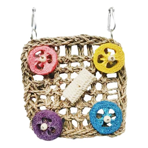 Sittich Spielzeug - Bunte Natürliche Vogelkäfig Spielzeuge - Kleintier Zubehör Für Spielplatz, Klettern, Futtersuche Im Innenkäfig, Außenvoliere Und Zuhause Sittich Spielzeug - Bunte Natürliche Vogelkäfig Spielzeuge - Kleintier Zubehör Für Spielplatz, Klettern, Futtersuche Im Innenkäfig, Außenvoliere Und Zuhause von Generisch