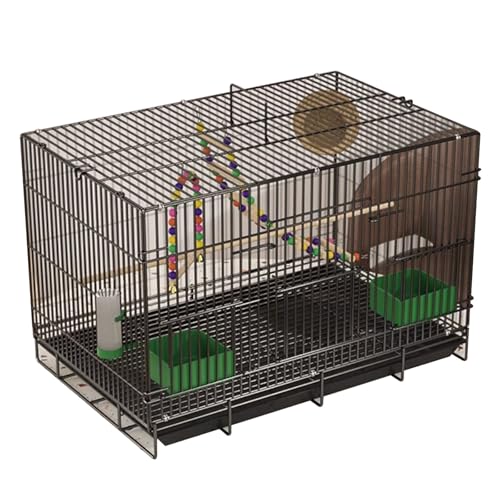 Sittichkäfig mit Ständer für kleine Papageien Sittiche Nymphensittiche Eisensittiche Vogelkäfig für Wellensittiche Sittichkäfig mit Ständer für kleine Papageien Sittiche Nymphensittiche Eisensittiche Vogelkäfig für Wellensittiche von Generisch