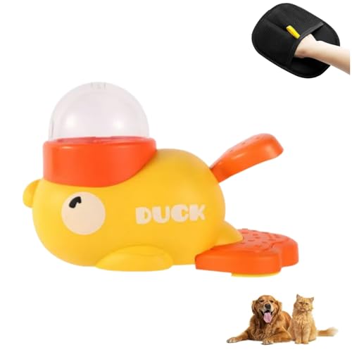 Slow Feeder Hund in Entenform, Intelligenzspielzeug Hund Futterspender, Interaktives Hundespielzeug, Spielzeug Hunde Katzen, Futterspielzeug Hunde, für Haustier Leckerlis Futterspenden von Generisch