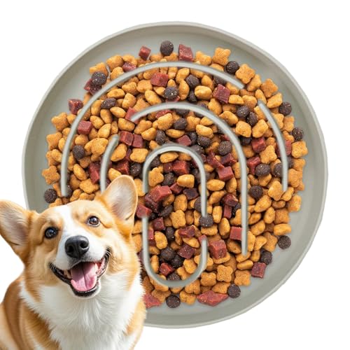 Slow Feeder Katzennäpfe – Katzen-Hundenapf Nassfutter Slow Feeder | Runder Silikonnapf, auslaufsicherer Futterhalter für kleine Rassen, Wohnzimmer, Schlafzimmer, Balkon Slow Feeder Katzennäpfe – Katzen-Hundenapf Nassfutter Slow Feeder | Runder Silikonnapf, auslaufsicherer Futterhalter für kleine Rassen, Wohnzimmer, Schlafzimmer, Balkon von Generisch