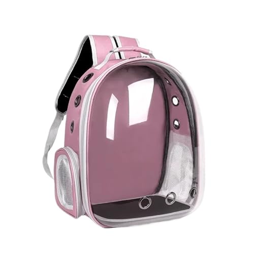 Space Capsule Transparente Katzentasche, atmungsaktiv, Schultertasche, tragbarer Rucksack, Rosa Space Capsule Transparente Katzentasche, atmungsaktiv, Schultertasche, tragbarer Rucksack, Rosa von Generisch