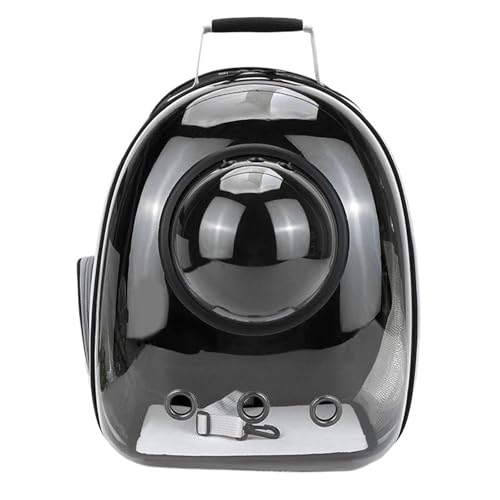 SpaceCapsule transparenter Haustier-Rucksack, leicht, tragbar, atmungsaktiv, faltbar, für Katzen, Hunde, Outdoor-Reisen, Abenteuer (mit Abdeckung) von Generisch